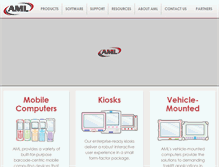 Tablet Screenshot of amltd.com
